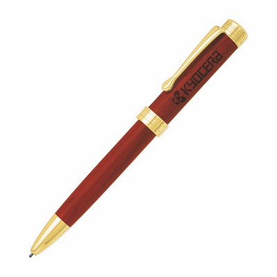 Wooden Rosewood Retractable Mechanical Pencil