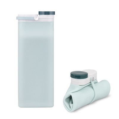 Silicone collapsible water bottle