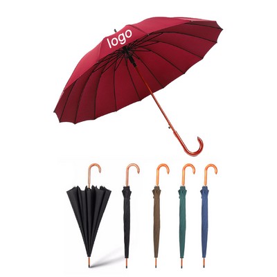 Wooden Handle Golf Umbrella