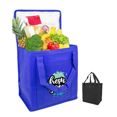 Large Hot/Cold Foil Lined Non-Woven Cooler