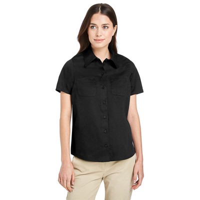 Harriton Ladies' Advantage IL Short-Sleeve Work Shirt