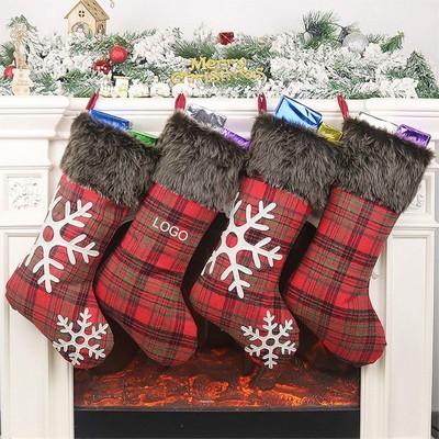 Christmas Hanging Stockings Socks for Christmas Tree Fireplace