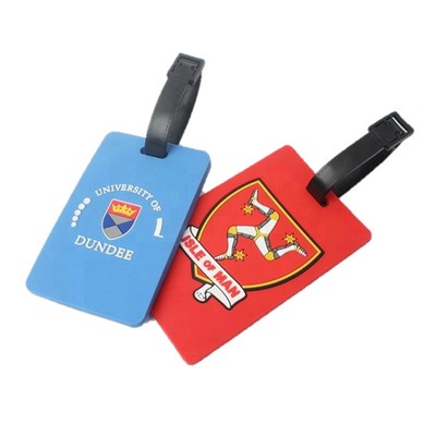 Custom Logo Soft PVC Bag Tag