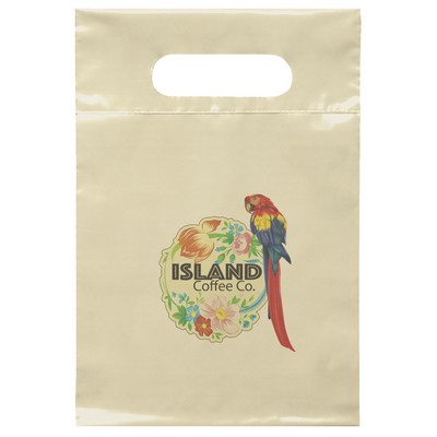 7W x 10½H Die Cut Handle Bag - Dynamic Color