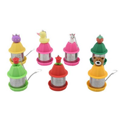 Reusable Cartoon Character Shape Tea Strainer