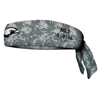 Custom Head Tie / Tie Back- Military Camo Example