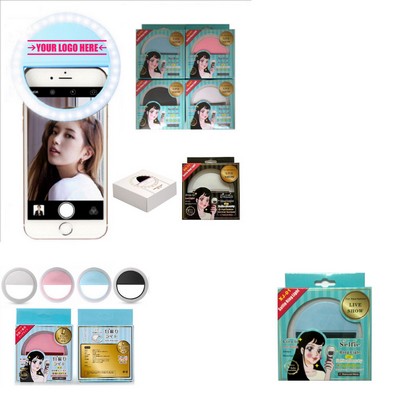 Battery Flash Selfie Ring Light