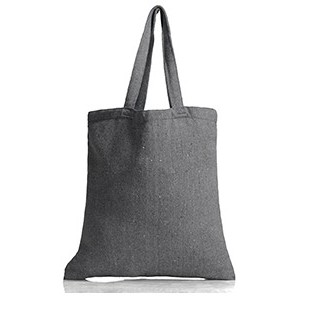 100% Recycled Cotton/Poly Heavy 12 Oz. Canvas Bag w/Matching Self Handles