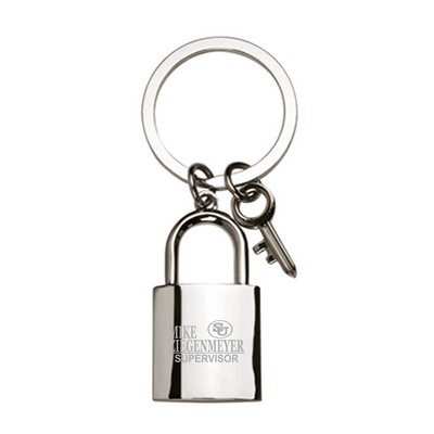 Charm Key & Lock Key Chain