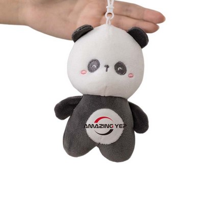 4" Plush Keychain Simulation Key Tag - Panda