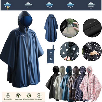 Hooded Waterproof Raincoat