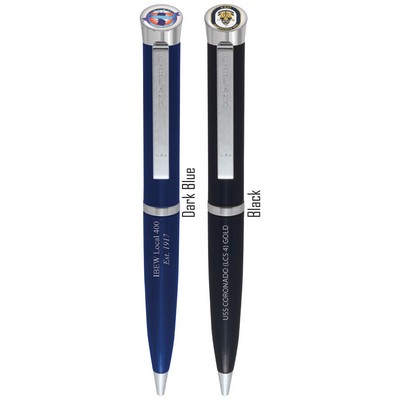 Executive Color Pen - Garland® USA Made Executive Pen | Chrome Accents