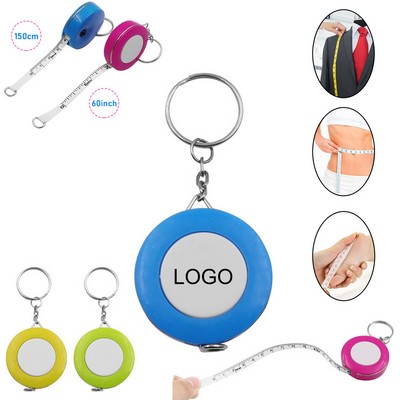 Retractable Keychain Measuring Tape