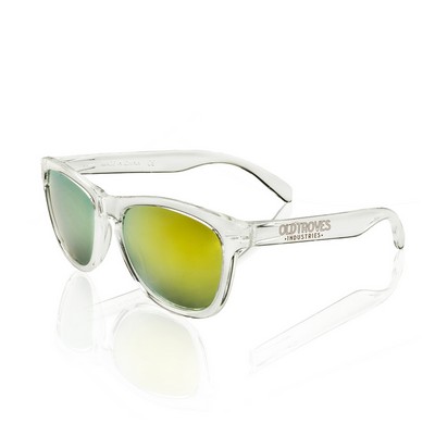 Supernova Mirrored Sunglasses (1 Color Imprint)