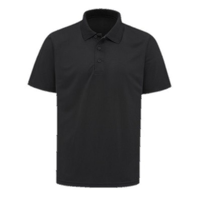 Red Kap™ Men's Performance Knit® Core Polo - Black