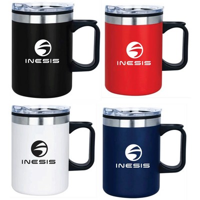 14oz. Stainless Camping Mug W/Handle