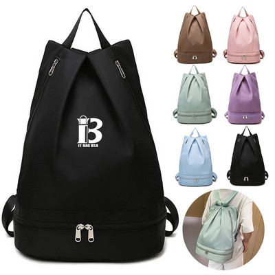 Gym backpack for Women men with Shoes Compartment