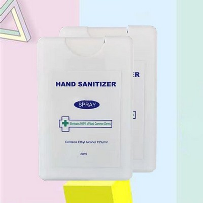 Credit Card Hand Sanitizer