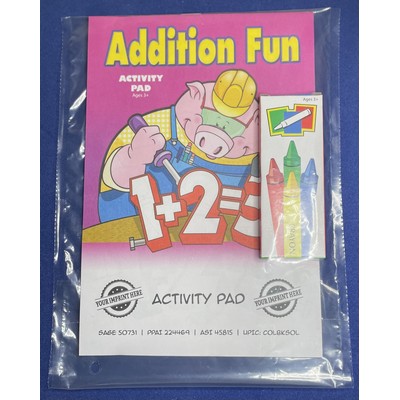 Addition Fun Activity Pad Fun Pack