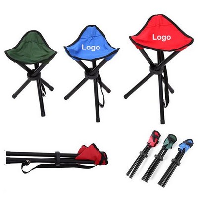 Folding Tripod Stool Chair