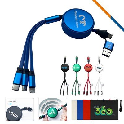 Clozzy 5in1 Retractable Cable