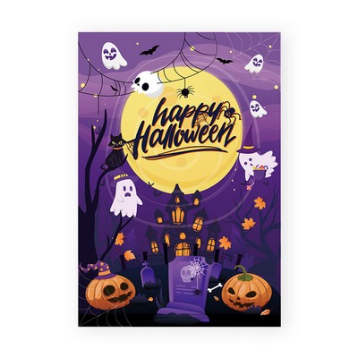 Custom 12''x18'' Halloween Garden Flag