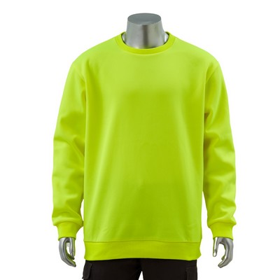 Safety Workwear Non-ANSI High Viz Sweatshirt