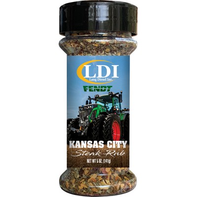 Kansas City Steak Dry Rub (half pint) w/shaker cap