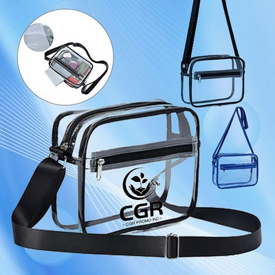 See-Through Shoulder Satchel