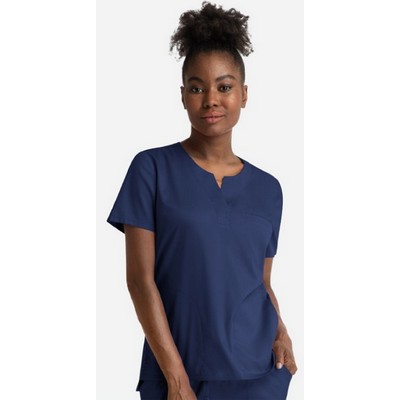 Matrix® Women's Notched Crew Neck Top