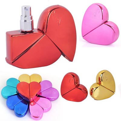 Love Perfume Bottle - Anodized Aluminum Elegance