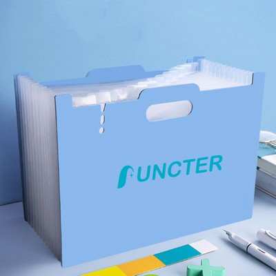 Horizontal File Folder Letter Size Expanding File Folder Desktop File Organizer Office File Holder