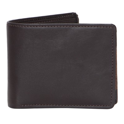 Ashlin® Designer Cody Expresso Brown RCMP Badge Wallet