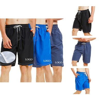 Mens Swimming Quick Dry Swim Board Shorts