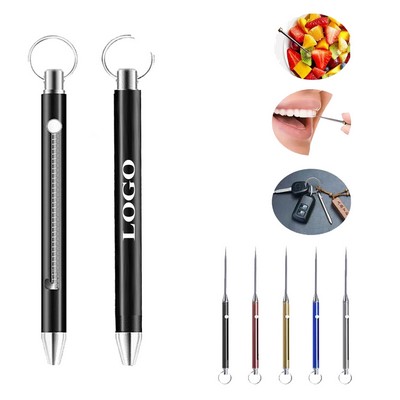 Multifunctional Retractable Toothpick