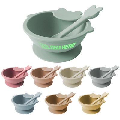 Toddler Suction Bowl Spoon Set