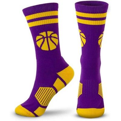 Custom Cotton Athletic Crew Sock