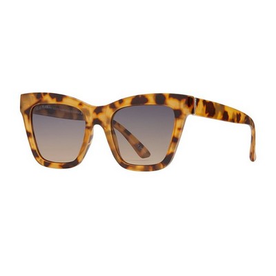 Mari Eco-Process Polarized Sunglasses w/Honey Tortoise Frame