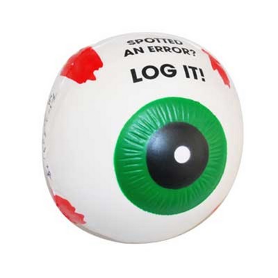 PU Eyeball Shape Stress Ball