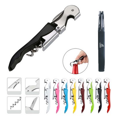 Multi-functional Corkscrew Wine Bottle Opener