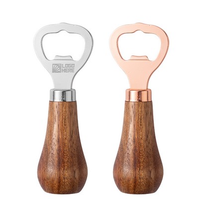 Wooden Handle Bottle Opener