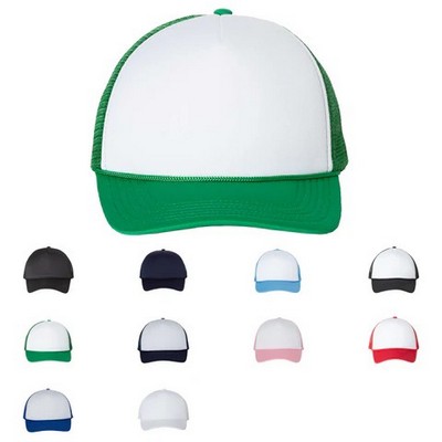 Valucap™ Foam Front trucker Cap w/Mesh Back