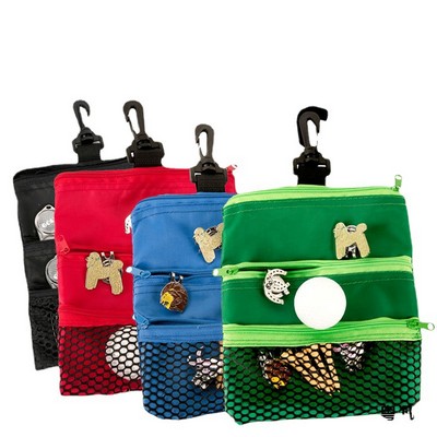 Golf Tee Accessory Pouch Bag