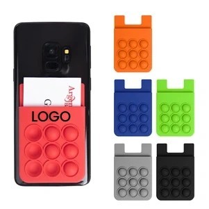 Push Pop Phone Wallet