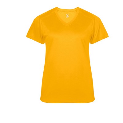 Badger Sport Softlock Womens V-Neck Tee