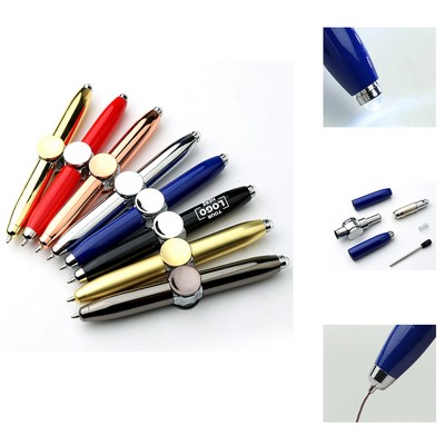 LED Fidget Spinner Pen Stylus