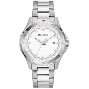 Bulova Corporate Collection Mens Stainless Steel Bracelet Watch