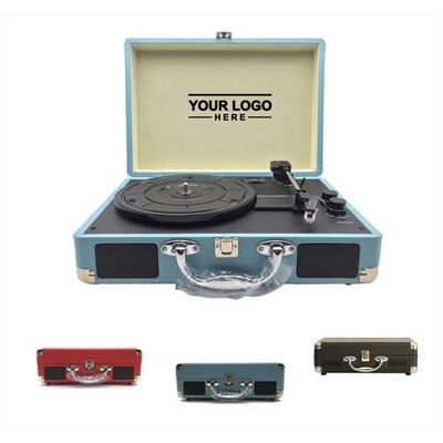 Aviator 8-in-1 Bluetooth Record Player - Retro Meets Modern Technology