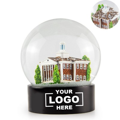 Personalized Crystal Snow Globe Gift