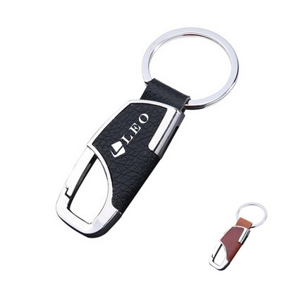 PU Leather Keychain Key Ring